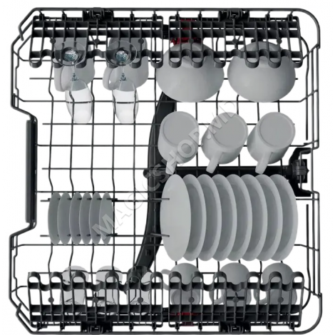 Mașină de spălat vase Whirlpool WIO 3C33 E 6.5, Alb